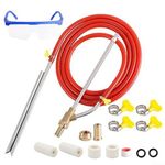 Pressure Washer Sandblasting Kit, High Pressure Cleaning Sandblasting Kit for Pressure Washer 1/4" Accessories Replacement 5000PSI