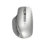 HP 930 Creator Wireless Mouse, USB-A dongle, Bluetooth 5.1, 7 programmable Buttons, Up to 4000 dpi, Pair up to 3 Devices, Rechargeable 12-Week Battery, 3-Year Warranty, 0.13 kg, Silver, 1D0K9AA