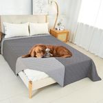 Hoqqf 82x82 Inch Waterproof Dog Bed