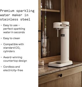 Aarke Carbonator 3 Sparkling Water Maker – Matte White