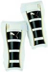 PUMA Esito Shinguard, White-Black-Team Gold, Large