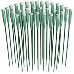 Bright Creations 30 Pack Stem Water Tubes for Flowers with Caps, Extendable Vials for Floral Arrangements, Florist Supplies (12 in)