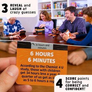 CONFIDENT Family Board Game – Trivia Party Game for All Ages