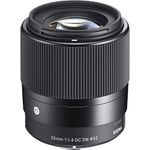 Sigma 302971 Lens 30Mm-F/1.4(C) Af Dc Dn, Canon Ef-M X Mirrorless Mount