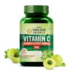 Vlado’s Himalayan Organics Vitamin C Tablets from Natural Fruits | Immnunity, Antioxidant & Skin Care | 120 Vegan Tablets