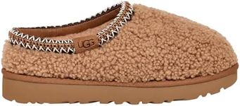 UGG Women's Tasman Maxi Curly Slipper, Chestnut, 3 UK