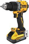 DEWALT DCD805 18V XR G3 Brushless Combi Drill with 2X 5.0Ah 18V Powerstack Batteries, Charger & Case
