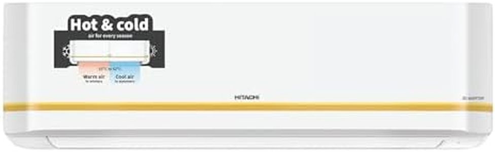 Hitachi 1.5 Ton 3 Star, Hot & Cold Inverter Split AC with Expandable Technology (100% Copper, Dust Filter, 3100HP RSQG318HGXA, White)