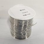 304 Stainless Steel Wire, 0.8mm 100m Hard Wire Sculpting Wire Artistic Wire Single Strand Binding Wire Can Be Welded And Tied