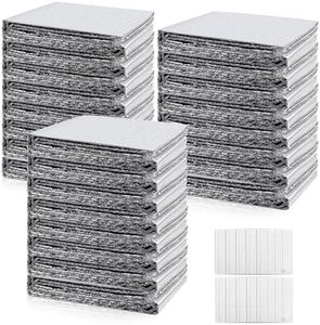 Reflective Bubble Insulation Sheet 6MM Thick Double Bubble Aluminum Foil Shield Garage Door Insulation Panels Kit Radiant Barrier for Windows RV Roof Attic Wall (24IN X 48IN, 24 PCS)