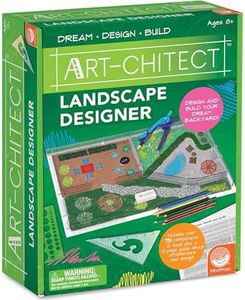 MindWare Art-chitect Landscape Designer for Kids – 3D Landscape Design Kit for Kids Ages 8 and Up – Learn The Basics of Architecture As You Design Start to Finish