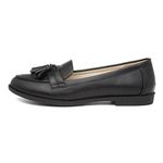 Lilley Anais Womens Black Matte Loafer - Size 5 UK - Black