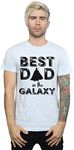 Star Wars Men's Best Dad in The Galaxy T-Shirt Sport Grey Medium