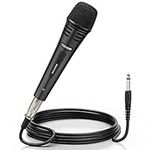 TONOR Dynamic Karaoke Microphone for Singing with 4.5m XLR Cable, Metal Handheld Mic Compatible with Karaoke Machine/Speaker/Amp/Mixer for Karaoke Singing, Speech, Wedding, Stage and Outdoor Activity