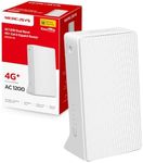 MERCUSYS MB230-4G AC1200 WiFi 4G+ CAT6 WiFi Router, Sim Slot Unlocked, Dual Band 1200 Mbps Fast Speed, Gigabit Ethernet Port, Sim Card Router, Plug & Play, Superfast 4G+ LTE Speed, App Control