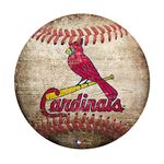 Fan Creations MLB St. Louis Cardinals 12" Baseball Shaped Sign