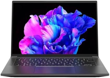 Acer Swift X 14 SFX14-71G Laptop - Intel Core i7-13700H, 16GB, 1TB SSD, NVIDIA GeForce RTX 4050 6G, 14.5-inch 2.8K OLED DCI-P3 100% 120Hz, Windows 11, Iron