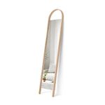 Umbra Bellwood Leaning Mirror Natural