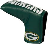 Team Golf NFL Green Bay Packers Vintage Blade Putter Cover Golf Club Vintage Blade Putter Headcover, Form Fitting Design, Fits Scotty Cameron, Taylormade, Odyssey, Titleist, Ping, Callaway