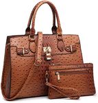 Dasein Women Handbags and Purses Ladies Shoulder Bag Top Handle Satchel Tote Work Bag with Wallet