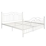 DHP Tokyo Metal Bed, White, King