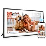 Frameo 15.6 Inch Large Digital Photo Frame, Digital Picture Frame with 32GB, 1920 * 1080 IPS HD Touch Screen, Tabletop&Wall-Mounted,Birthday,Wedding,Gifts for men/women/couples/Father/Mom/grandparents