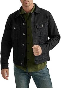 Lee Men's Legendary Classic Rider Jacket, Overdye Black, Medium