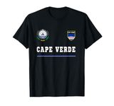 Cape Verde Sport/Soccer Jersey Flag Football Cabo Verdeans T-Shirt