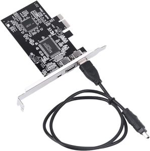 800Mbps PCI-E Express Card, 1394a IEEE 1394b Controller Card, Firewire Cable, High-Speed Data Transfer, Video Editing, Audio Recording, Industrial Cameras, Video Cameras LIONX