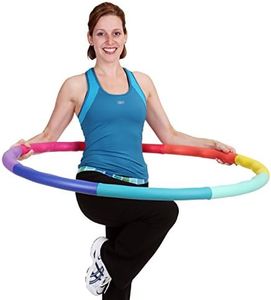 Sports Hoop? - ACU Hoop? 5L - 4.9lb (Dia.41.5) Large Weighted Hula Hoop for Workout with 50 Minutes Workout Lesson DVD