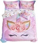 ADASMILE A & S Unicorn Bedding Twin