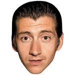 Alex Turner (Smile) Celebrity Mask, Flat Card Face, Fancy Dress Mask