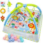 Dr.Rapeti Baby Play Gym Mat with Ba
