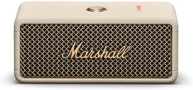 Marshall Emberton III Portable Bluetooth Speaker, Cream