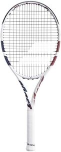 Babolat Boost Drive Strung Tennis Racquet, White (4" Grip)
