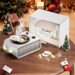 Vivilumens Speakers Bluetooth Wireless, 3 in 1 Portable Cute Speakers Vintage Style with Aromatic, Small LED Night Light for Home Office Decor, Ideal Gifts for Birthday, Anniversary