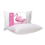 Canadian Down & Feather Co. - Soft Support White Down Pillow Queen Size - 260 TC Shell 100% Cotton - Filled in Canada