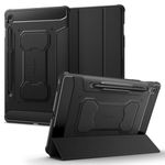 Spigen Rugged Armor Pro Case Compatible with Samsung Galaxy Tab S9 FE (2023) - Black