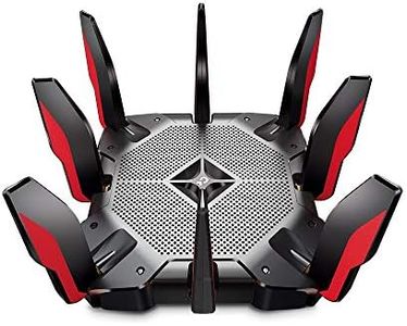TP-Link Next-Gen WIFI 6 Gigabit Tri-Band Wireless Cable Gaming Router, 4804Mbps/5Ghz*2+1148Mbps/2.4GHz, 8 Gigabit LAN Ports, Ideal for Gaming Xbox/PS4/Steam & 4K/8K Streaming (Archer AX11000)