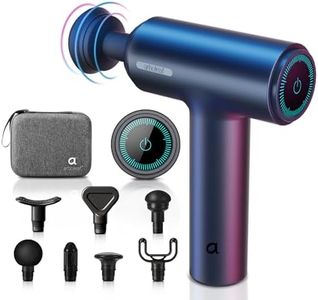 Massage Gun Deep Tissue, arboleaf 6 Speeds Muscle Massage Gun Sports Massager Gun with Case and Type-C Charging, Powerful Percussion Massager Gun for Home Gym Office Muscle Pain Relief