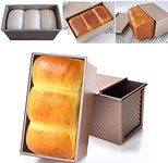 PENGQIMM Loaf Pan with Lid,Toast Mo