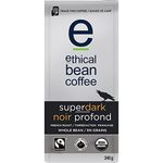 Ethical Bean Coffee Superdark French Roast Fairtrade Organic Coffee, 340g