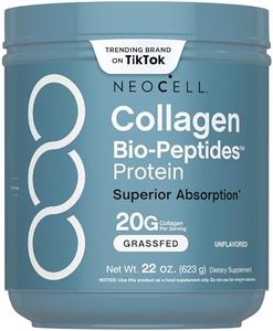 NeoCell Collagen Bio-Peptides Powder | 22oz | Super Hair, Skin, and Nails | Superior Absorption | Grassfed Protein Supplement | Advanced with 18 Essential Amino Acids