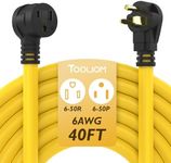 TOOLIOM 40FT 6AWG Welder Extension Cord, 6-50P to 6-50R