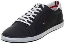 Tommy Hilfiger Men Vulcanised Trainers, Blue (Midnight), 44 EU