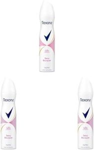 Rexona Women Sexy Bouquet Anti-Perspirant Deodorant Spray, 250 ml (Pack of 3)