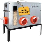 Metal Chicken Feeder 40lb, No Waste
