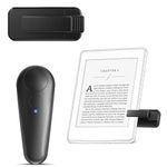 Inncarvs Remote Control Page Turner for Kindle Paperwhite, Camera Remote Shutter Selfie Controller, for iPad iPhone Android Tablets E-Book Reading Novels, Black