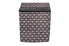 Stylista Washing Machine Cover Compatible for LG 6.5 kg P7559R3FA semi Automatic Top Load Printed Pattern