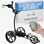 Cart-Tek Electric Golf Push Cart wi